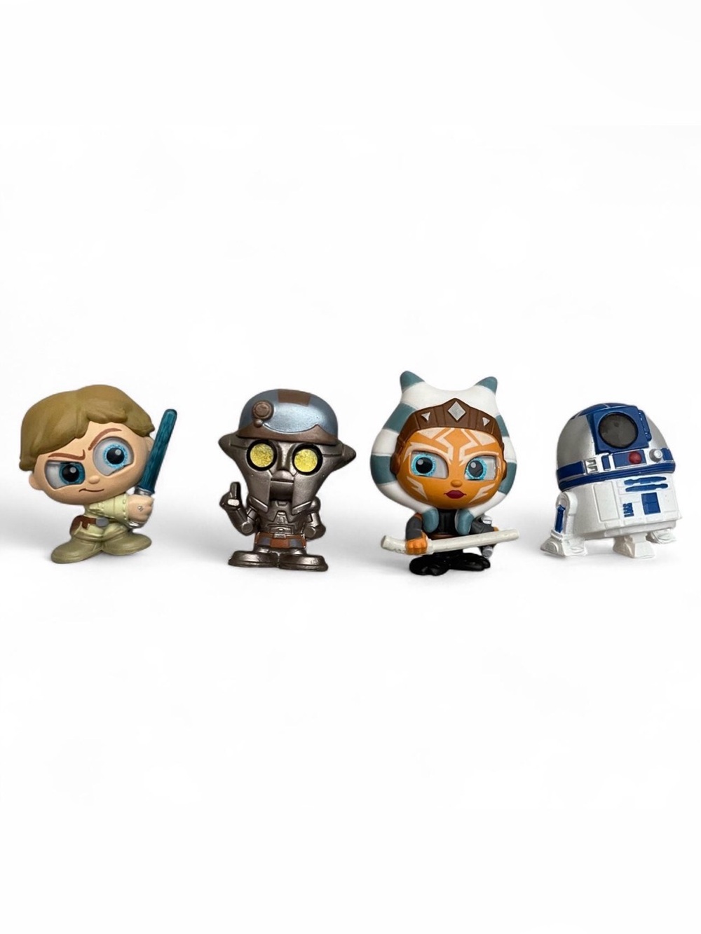 Star Wars Doorables Death Star Lot Luke Ahsoka R2-D2 Droid Kids Figures